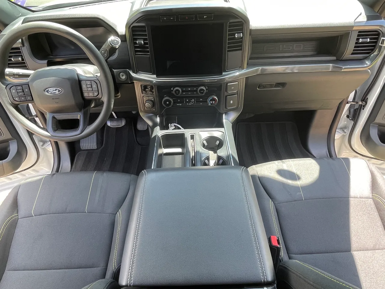 After: Ford F-150 front cabin before and after detailing in West Plains, MO
