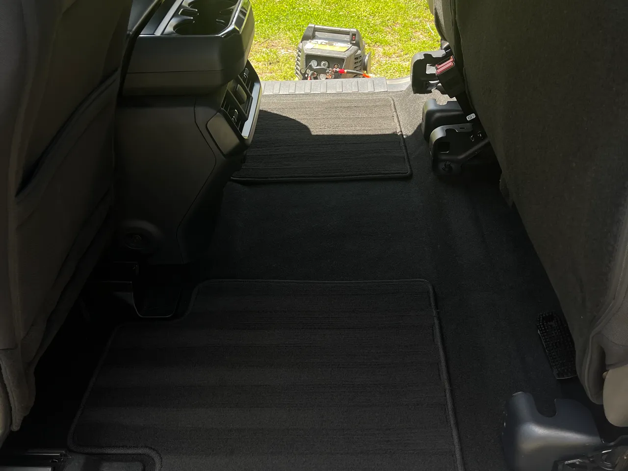 After: Ford F-150 rear floor before and after detailing in West Plains, MO