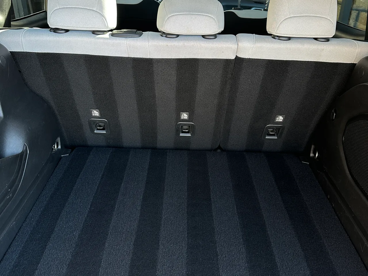 After: Jeep Compass cargo area detailed spotless by Premier Detailing in West Plains, MO